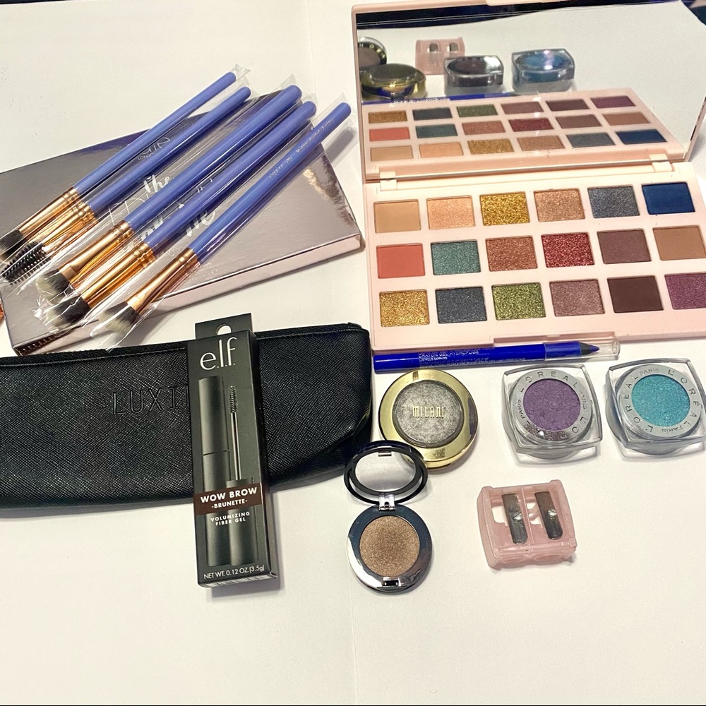 Large new eye makeup bundle lot eyeshadow palette